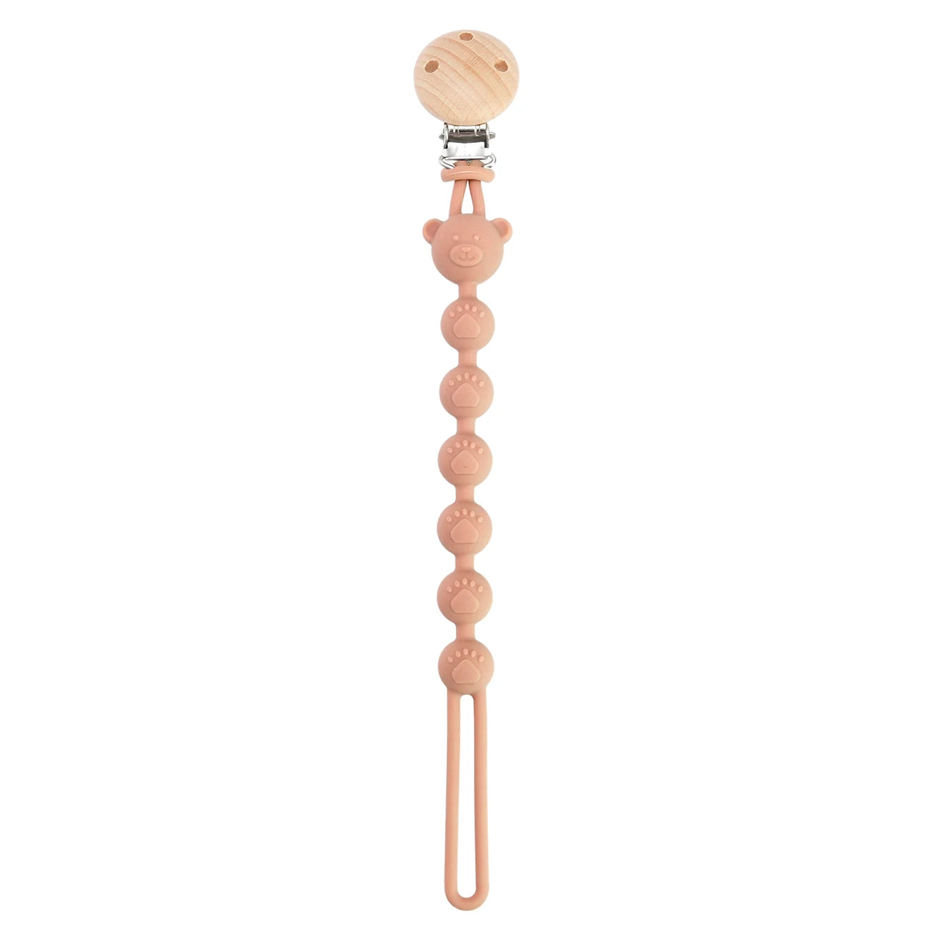 Silicone Baby Pacifier Clip - Minty wonder