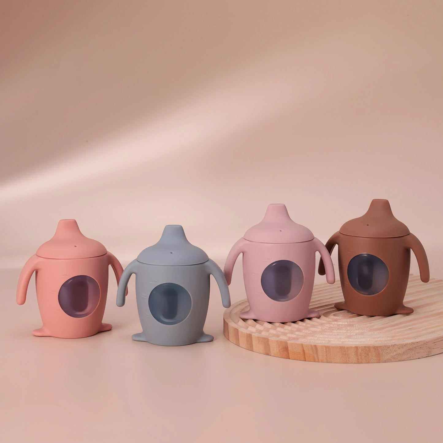 Silicone Penguin Shape Sippy Cup