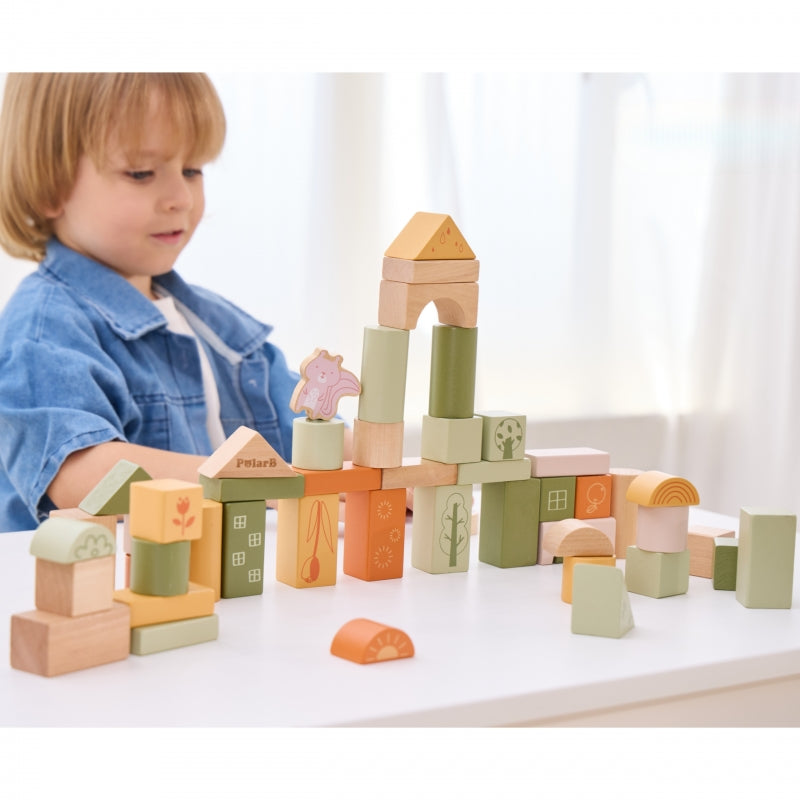 VIGA PolarB Montessori Wooden Blocks