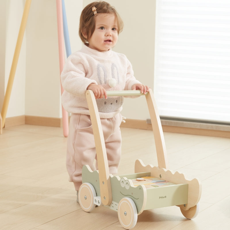 VIGA Baby Walker with Building Blocks