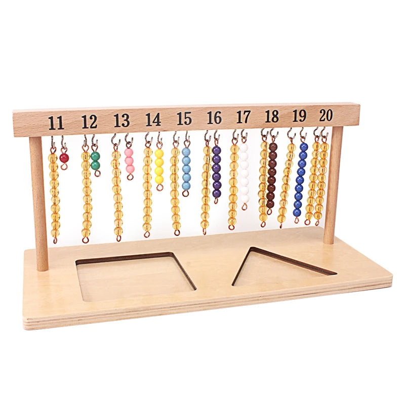 Montessori Math Beads Toy - Minty wonder