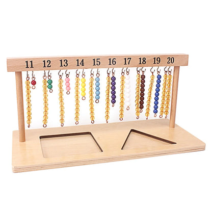 Montessori Math Beads Toy - Minty wonder