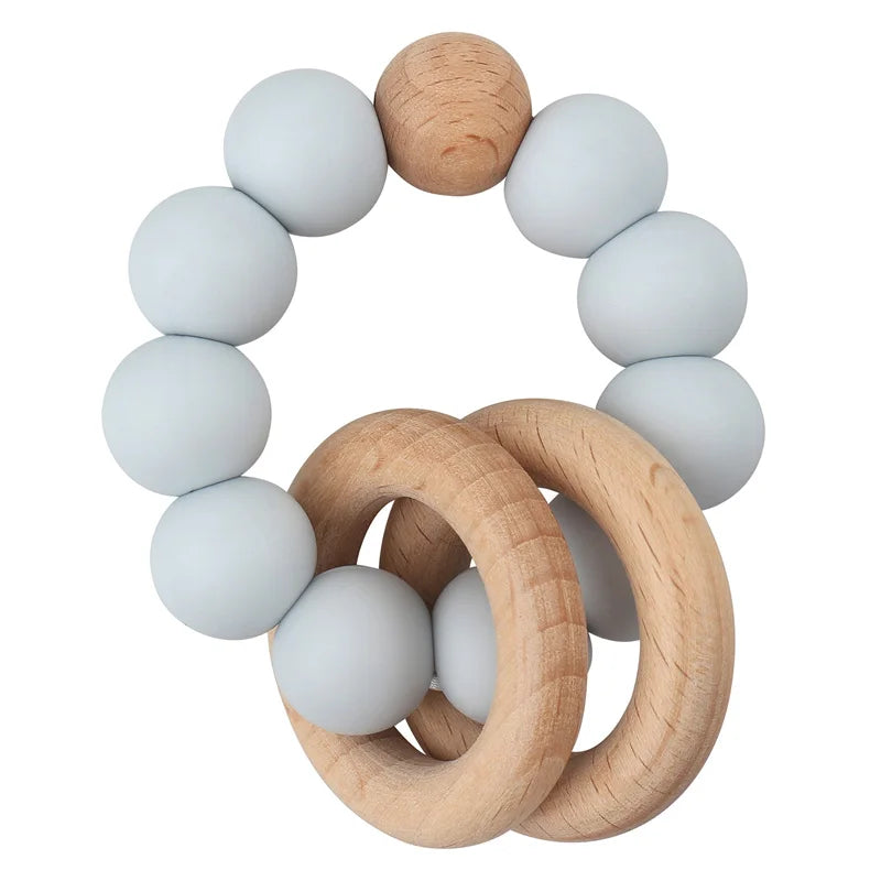 Bracelet Silicone Teether - Minty wonder