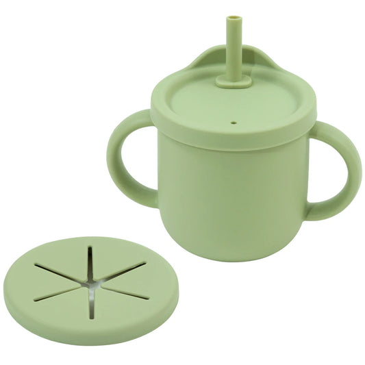 Silicone Cup & Snacks Set - Minty wonder