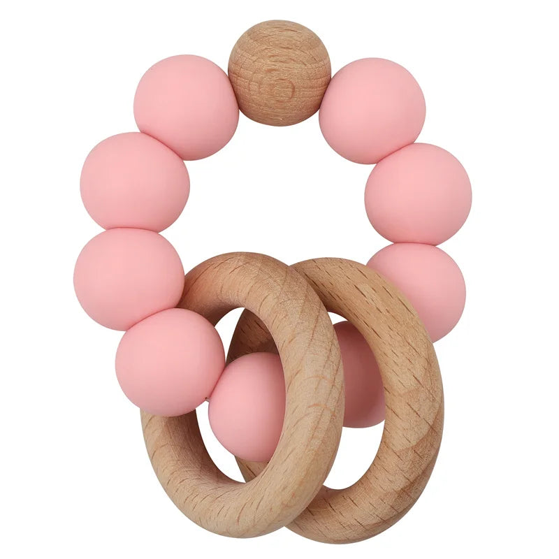 Bracelet Silicone Teether - Minty wonder