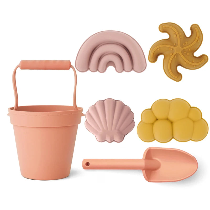 Silicone Beach Sand Toys Set - Minty wonder