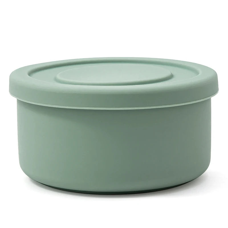 Silicone Food Storage Box - Minty wonder