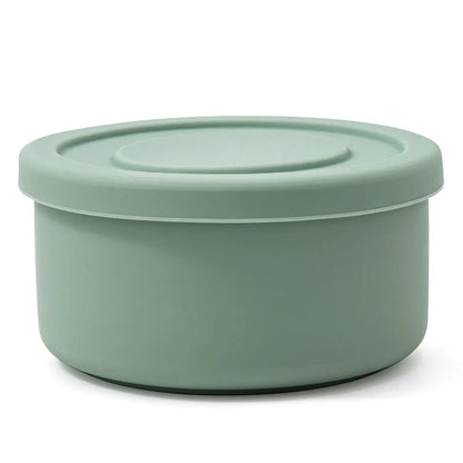 Silicone Food Storage Box - Minty wonder