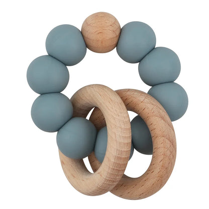 Bracelet Silicone Teether - Minty wonder