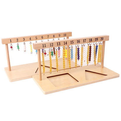Montessori Math Beads Toy - Minty wonder