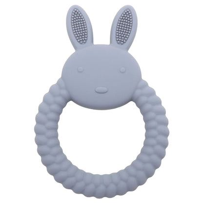 Rabbit Silicone Teether - Minty wonder