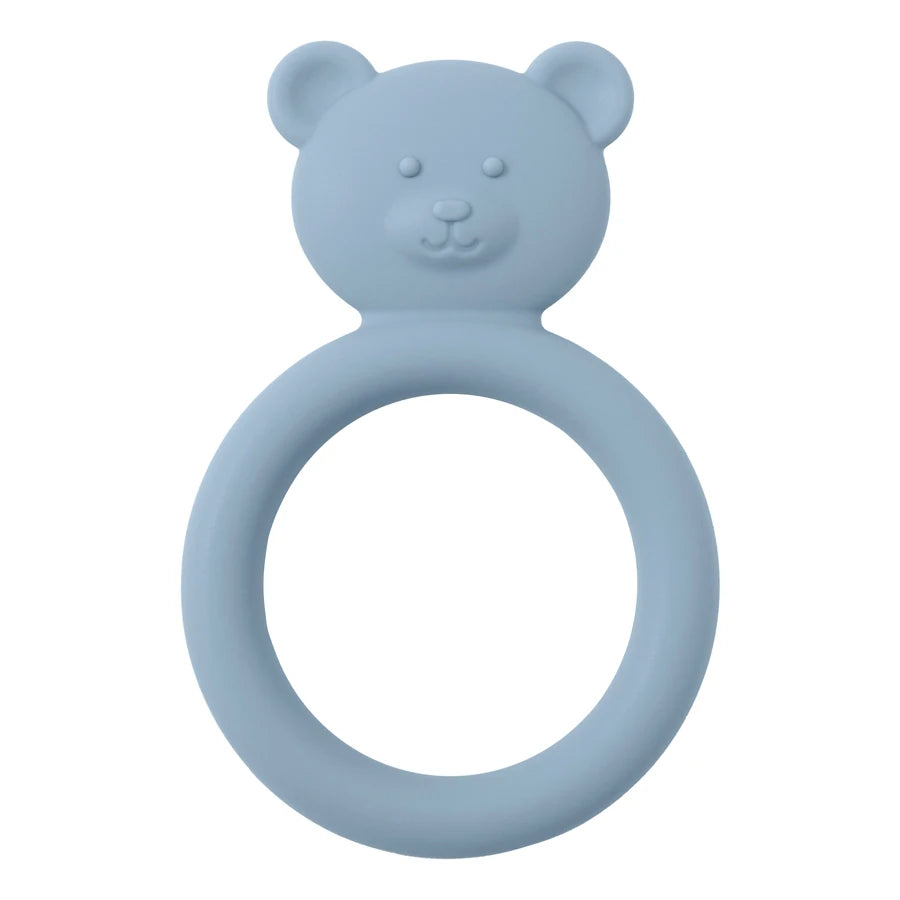 Silicone Bear Teether - Minty wonder