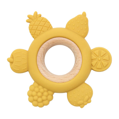 Fruits Silicone Teether - Minty wonder