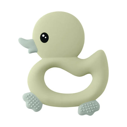 Duck Silicone Teether - Minty wonder