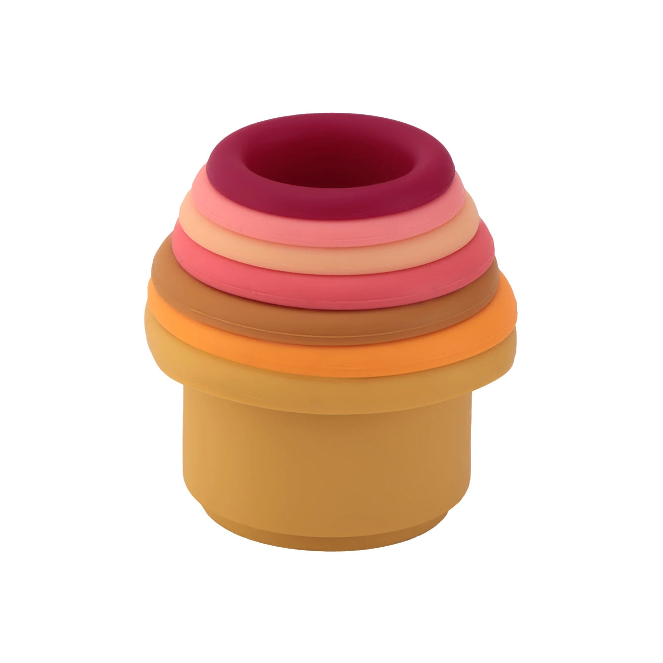 Silicone Stacking Cups - Minty wonder