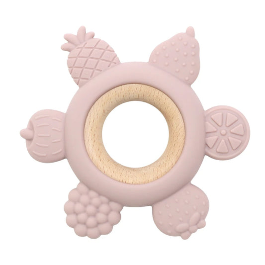 Fruits Silicone Teether - Minty wonder