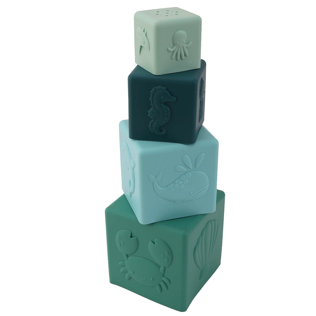 Silicone Stacking Cubes