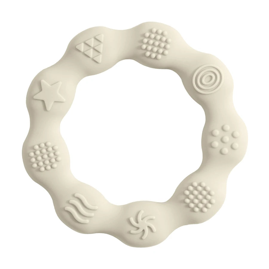 Ring Silicone Teether - Minty wonder