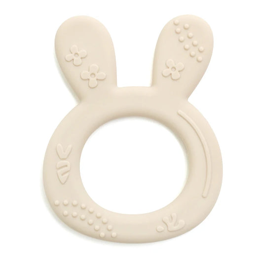 Bunny Silicone Teether - Minty wonder