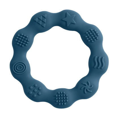 Ring Silicone Teether - Minty wonder