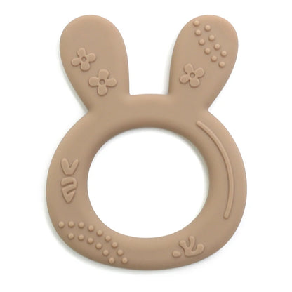 Bunny Silicone Teether - Minty wonder