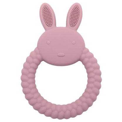 Rabbit Silicone Teether - Minty wonder