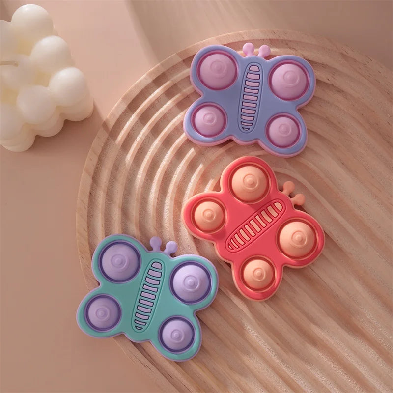 Silicone Teether Toy - Minty wonder