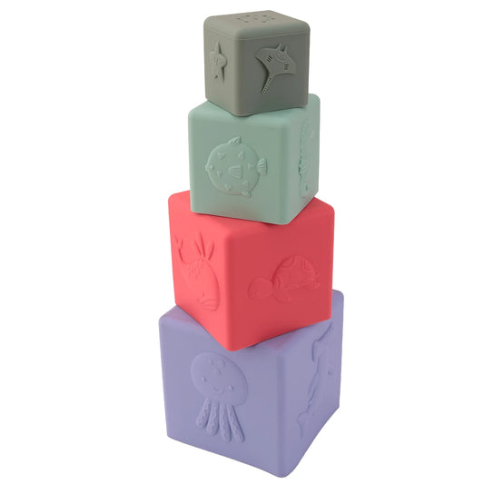 Silicone Stacking Cubes