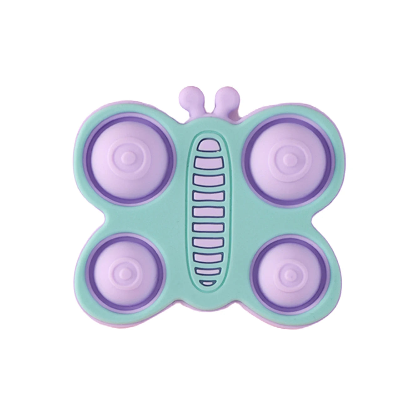 Silicone Teether Toy - Minty wonder