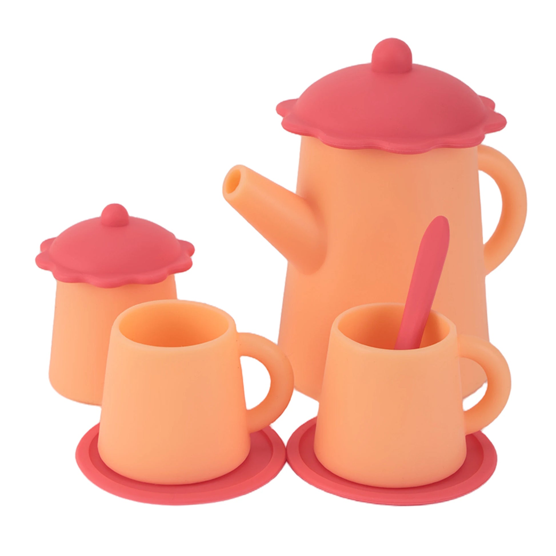 Silicone Miniature Tea Party Set - Minty wonder