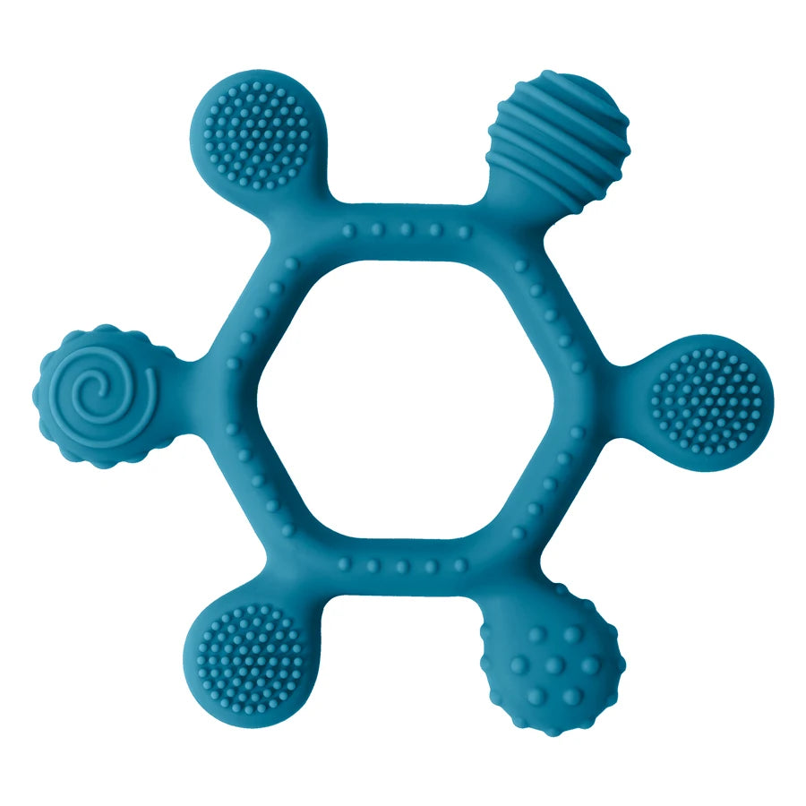 Atom Silicone Teether - Minty wonder