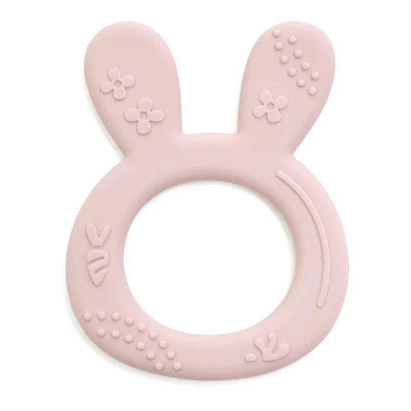 Bunny Silicone Teether - Minty wonder