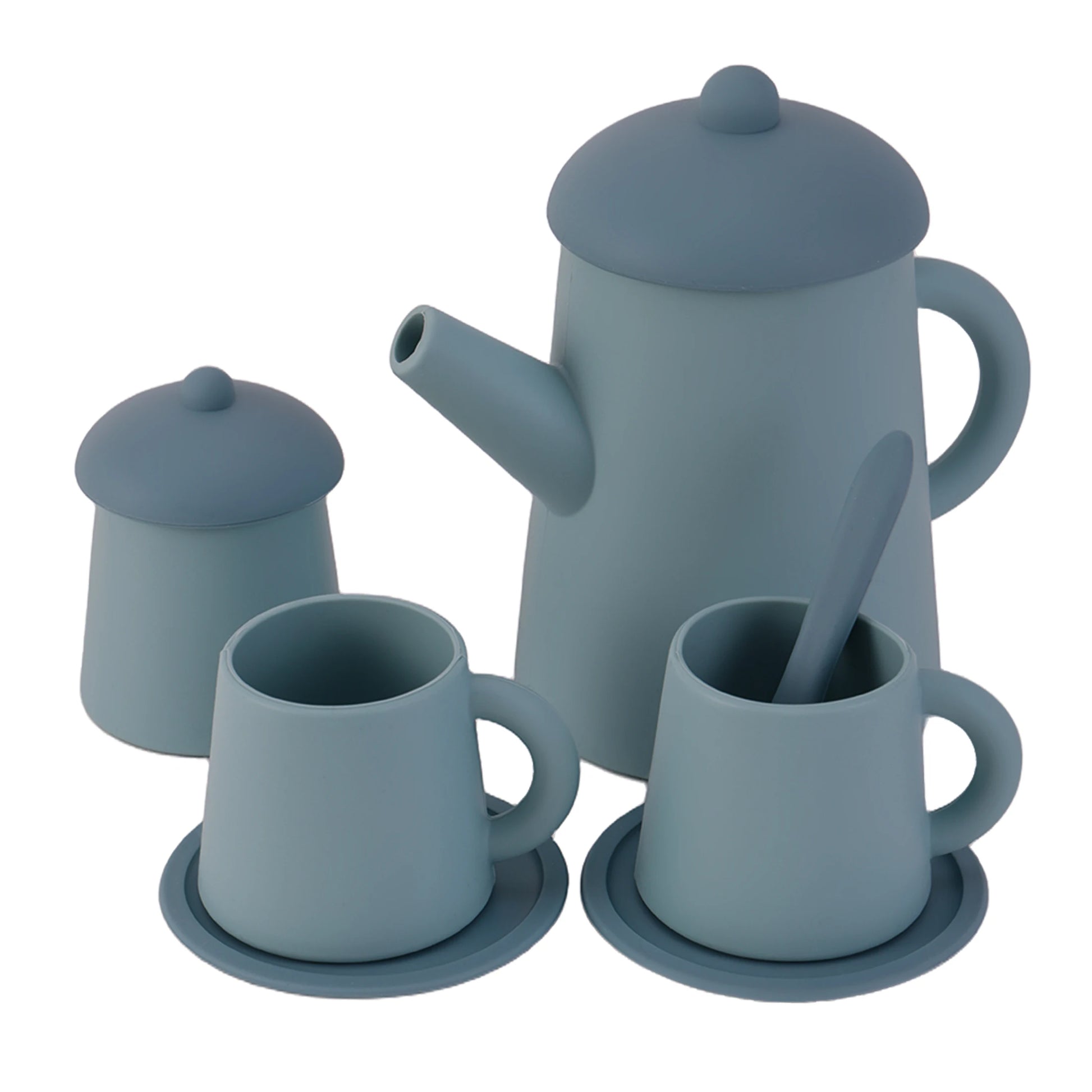 Silicone Miniature Tea Party Set - Minty wonder