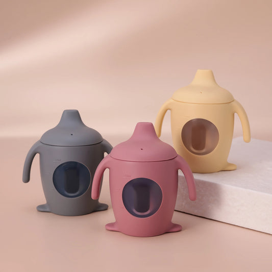 Silicone Penguin Shape Sippy Cup