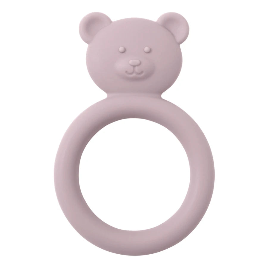 Silicone Bear Teether - Minty wonder