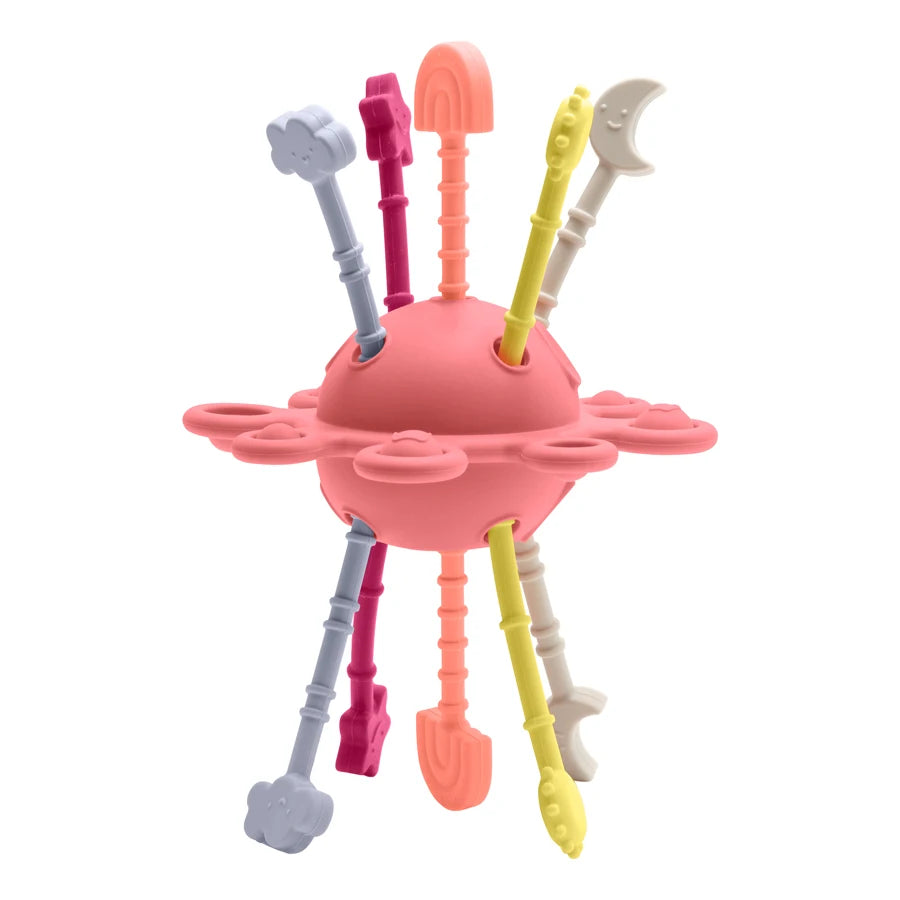 Montessori Sensory Pulling Toy - Minty wonder