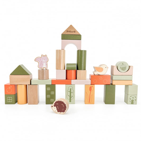 VIGA PolarB Montessori Wooden Blocks